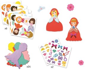 Gioco con adesivi - amiamo le principesse