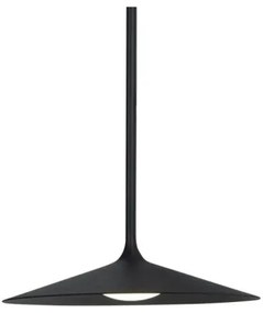 MAXLIGHT P0456 - Lampadario LED a sospensione con filo HANA LED/6W/230V diametro 17,5 cm nero