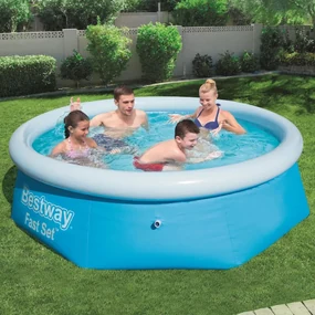 Set Per Piscina Gonfiabile Fast Rotonda 244x66 Cm 57265 /