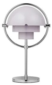 Multi-Lite Portable Lampada da Tavolo Cromo/Pale Lilac - GUBI