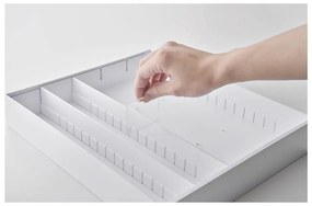 Credenza in plastica bianca per cassetto 47,5 x 35 cm - YAMAZAKI