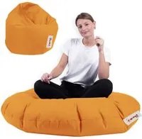 Poltrona sacco arancione 100x20xX65 cm