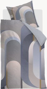 Set copripiumino in raso di cotone Archi