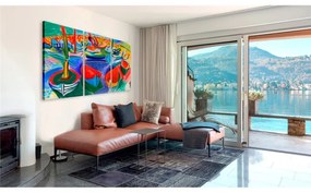 Quadro Sea of Colours  Colore colorful, Dimensioni e Misure 120x60