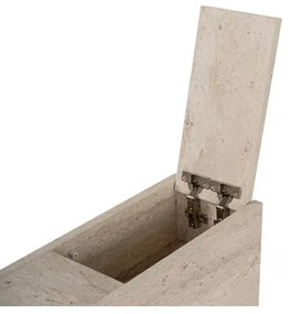 Mobile per bagno MELODY, finitura effetto marmo beige