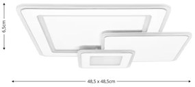 Brilagi - Plafoniera LED dimmerabile MODERN LED/93W/230V 2700-6500K + +TC