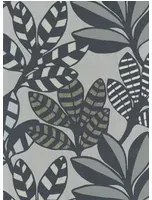 Designers Guild Carta da parati Tanjore - Graphite