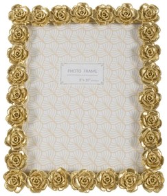 Cornice Elegante Rossens con Motivo di Rose 25,5x2,5x31 cm