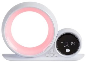 Rabalux 76109 - LED RGB Lampada da tavolo con altoparlante WAKEWAY LED/5W/230V