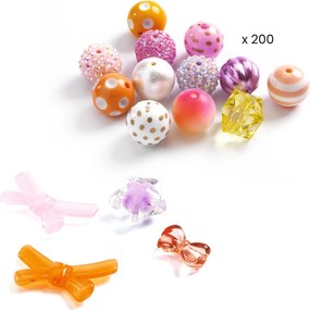 Set creativo - Perle colorate con effetti dorati