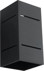 Applique da Parete Rettangolare BLOCCO G9 in Alluminio