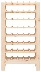 Portavini 61,5x30x107,5 cm in legno massello di pino