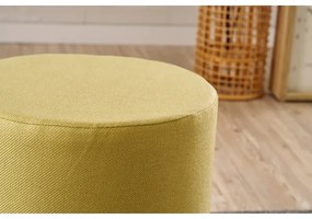 Pouf RONDO, diam. 40 cm, giallo
