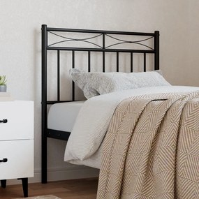 Testiera İn Metallo Nero 75 Cm /