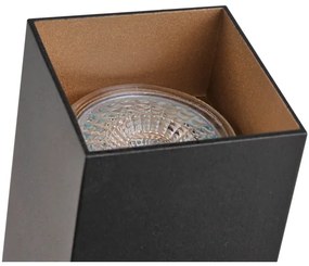 Faretto per sistema a binario SQUARE 3xGU10/10W/230V + 1 m rotaia sistema