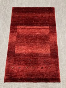 Loribaft Tappeto 130x80 Rosso (Iran) Annodato A Mano