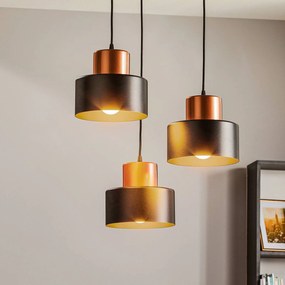 Lampada a sospensione Olla TEMAR LIGHTING, dimmerabile, Nero, Soggiorno / Sala da pranzo, Metallo, Moderno, Lampada a sospensione