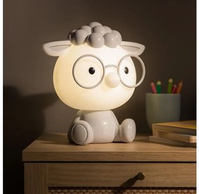 Zuma Line KDR-612-GR - Lampada da tavolo touch per bambini SHEEP LED/3W/230V