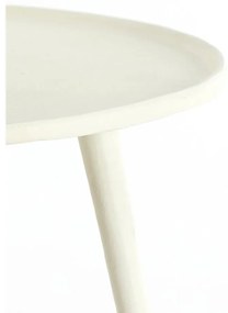 Tavolino rotondo in metallo ø 59 cm Babina - Light &amp; Living