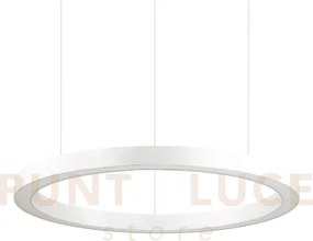 Oracle sospensione led 3000k 33w  3800 lm bianca d.60cm