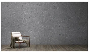 Piastrella da pavimento interno 120 x 280 cm Sp. 6 mm rettificato Ceppo in gres naturale opaco grigio traffico intenso (pei 4/5) R10 3.36 mq