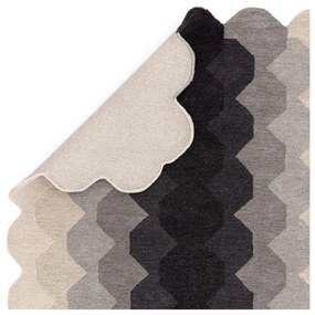 Tappeto in lana grigio 160x230 cm Hive - Asiatic Carpets