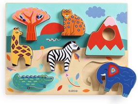 Puzzle di incastro - Storie dalla savana