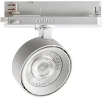 Proiettore Pov Metallo Bianco Led 22W 3000K Luce Calda