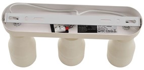 Faretto da soffitto rotondo beige GU10 50mm 3 luci - Stanley