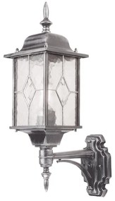 Applique classico chic da esterno WX1 nero IP43 1X E27 ELSTEAD