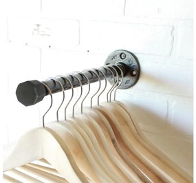 Supporto per appendiabiti BORURAF 8x22 cm