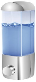 Dispenser Sapone a Parete 500 Ml Feridras "Bianco" Cromo Lucido
