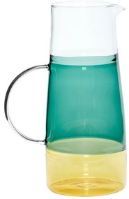 Caraffa turchese in vetro Lemonade - Hübsch