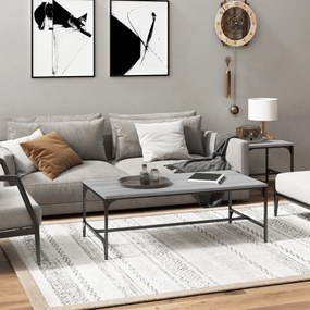 Tavolino Da Salotto Grigio Sonoma 80x50x35 Cm Legno Multistrato /