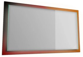 Specchio con illuminazione integrata bagno rettangolare Rust L 120 x H 120 x P 2.5 cm