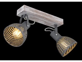 Globo 54661-2 - Faretto MORI 2xE27/40W/230V