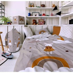 Biancheria da letto per bambini in cotone sateen , 140 x 200 cm Up In The Sky - Butter Kings