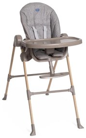 Chicco - Sedia da pranzo per bambini Polly Essential - grigio/marrone