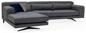 Divano angolare grigio scuro, angolo sinistro Jivago - Artie