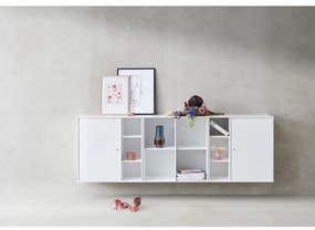 Cassapanca a muro bianca Hammel , 206 x 69 cm Mistral Kubus - Hammel Furniture