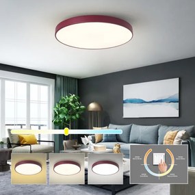 Brilagi - Plafoniera LED POOL LED/60W/230V 3000/4000/6000K 60 cm bordeaux