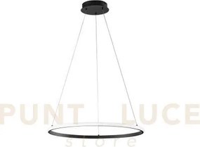 Lampadario a sospensione led axis nera 29w 3650lm cct 3000 4000 650...