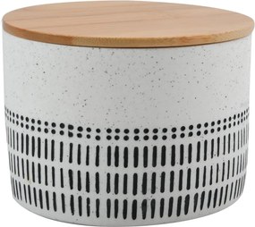 Organizer da bagno bianco in poliresina per dischetti di cotone Yuma – Spirella