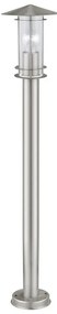 Lampione da giardino, Lisio H 100 cm, grigio, IP44 EGLO