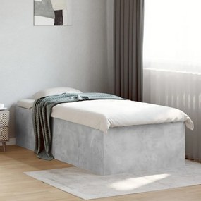 Giroletto grigio cemento 90x200 cm in legno multistrato