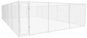 Canile Da Esterno İn Acciaio Zincato 950x570x185 Cm /
