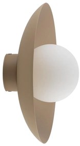 Applique SLATE 1xG9/8W/230V diametro 28 cm beige