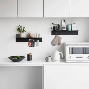 Mensola in metallo nera 50 cm - YAMAZAKI