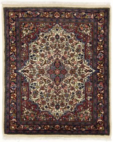 Sarouk Tappeto 80 x 70 (Iran) Annodato A Mano