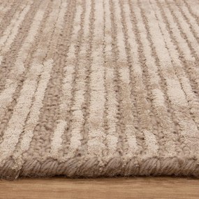 Tappeto beige tessuto a mano con lana 200x290 cm Henley Sand - Asiatic Carpets